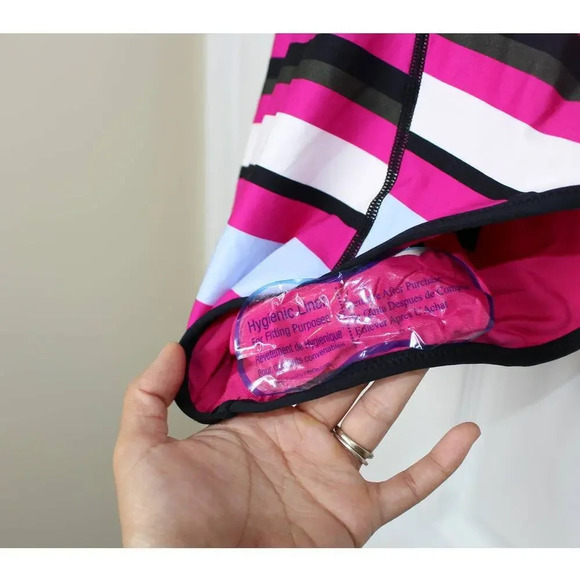 Proenza Schouler Striped Swimsuit One Piece Pink - Picture 10 of 10